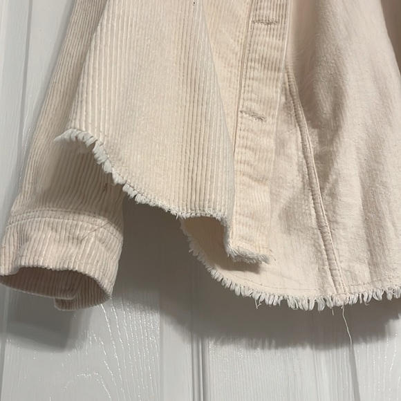 Cream Zara Corduroy Jacket - Picture 4 of 5